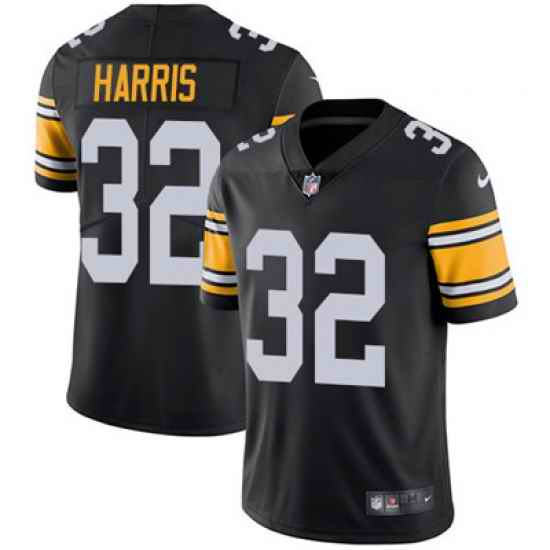 Nike Steelers #32 Franco Harris Black Alternate Mens Stitched NFL Vapor Untouchable Limited Jersey